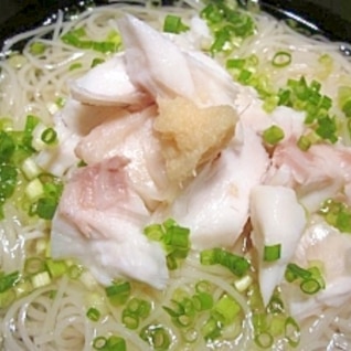 冷鯛素麺（つめたいそうめん）